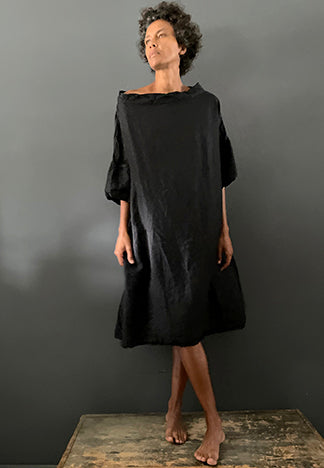 BOAT NECK DRESS LINEN – Pip-Squeak Chapeau Etc.
