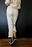 STRAIGHT SKINNY PANT RAW COTTON