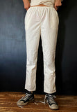 STRAIGHT SKINNY PANT RAW COTTON