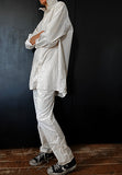 OVERSIZED SHIRT RAW COTTON