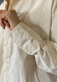OVERSIZED SHIRT RAW COTTON
