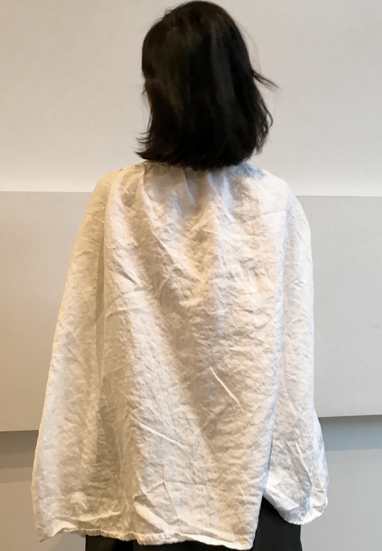 【THE MOZZ】Linen Round Blopper Muslin Long Sleeve Toddler Top – Pehr